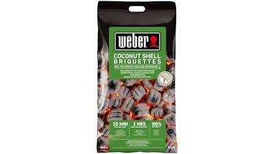 Weber kokosnoot briketten 8 kg