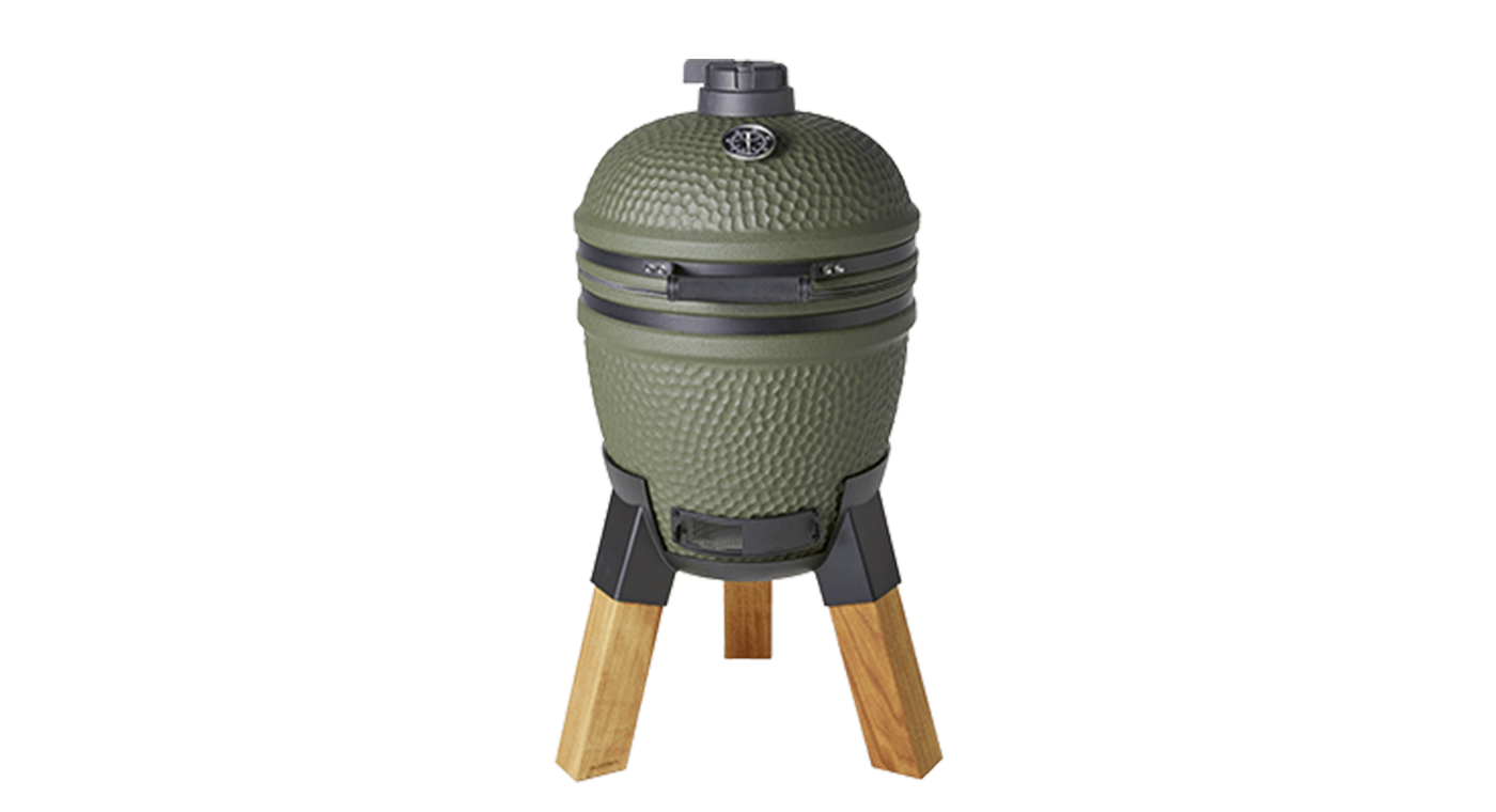 Moddern Kamado Large Houten Poten + Gratis Hoes