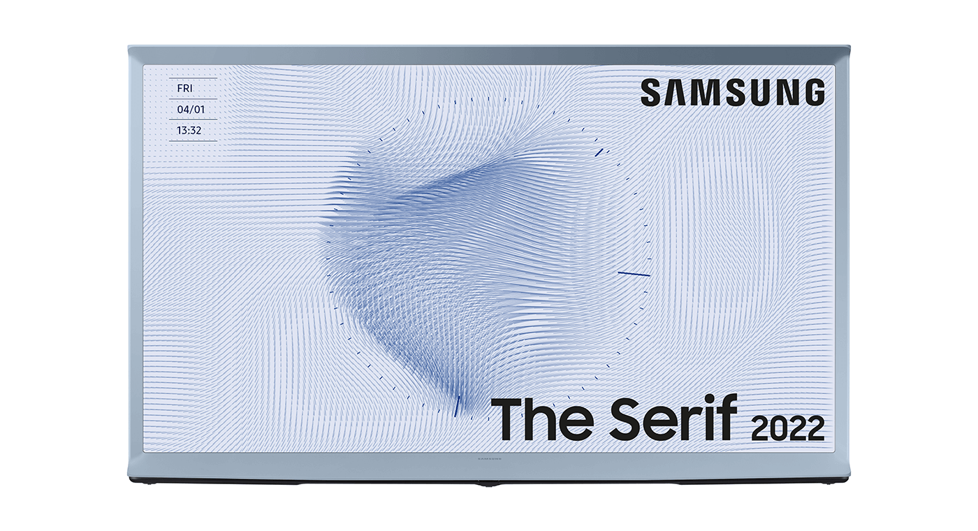 Samsung The Serif 55LS01B Cotton Blue (2022) Buitenkansje