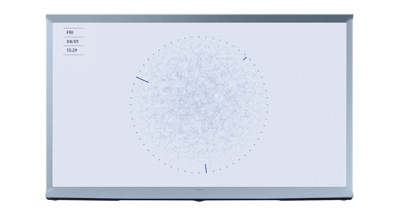 Samsung QLED 4k The Serif 55LS01T Blue (2020)