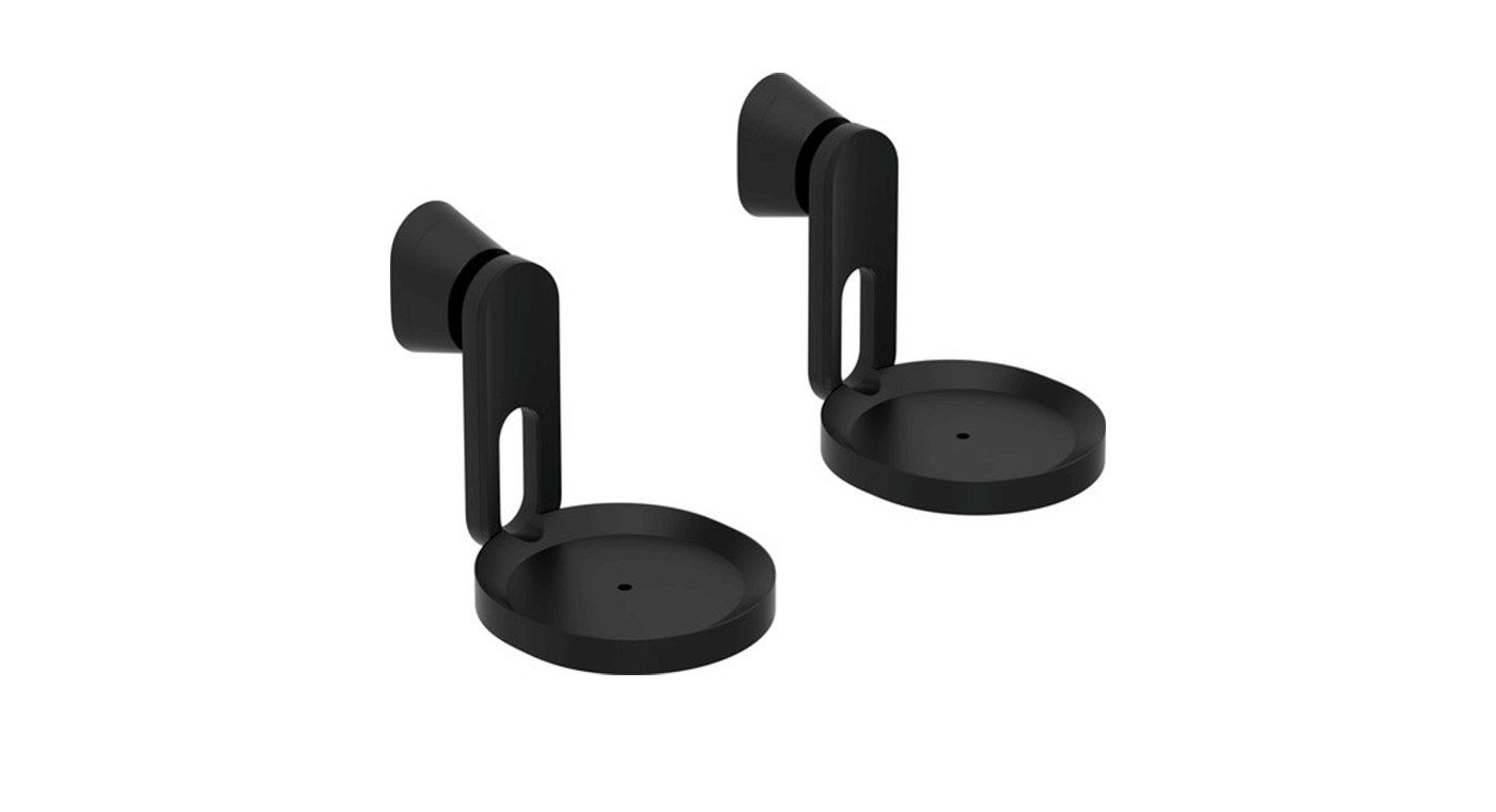 Sonos Era 100 Muurbeugel Duopack Zwart (E10MPWW1BLK)