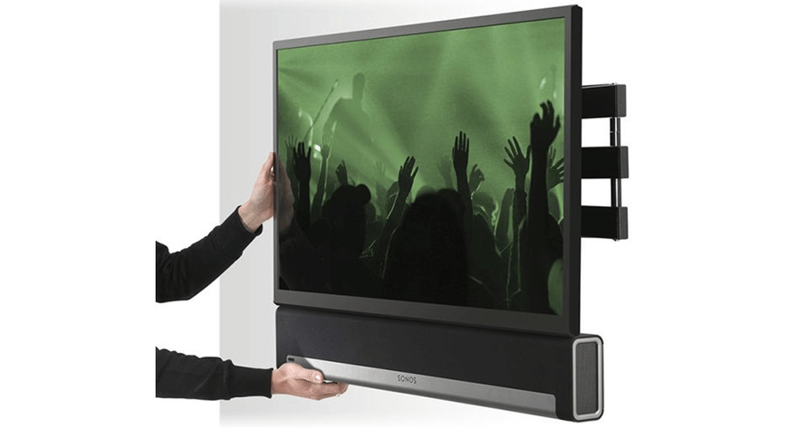 Flexson Cantilever Beugel - Beam/Playbar + TV 65 inch kopen? HelloTV