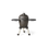 Moddern Kamado Zwart Incl. Zijtafels & Marble-look Poten (showmodel)