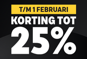 <p>Vraag t/m 1 februari naar <strong>nóg meer korting </strong>bovenop de scherpe prijs van dit product!</p>