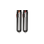 Boretti Sondes BBQ thermometer (rood en oranje)