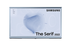 Productafbeelding van de Samsung The Serif QLED 4K 55LS01B Cotton Blue (2022)